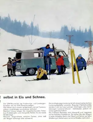 VW T 1 Neunsitzer Prospekt 1964