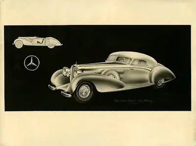 Foto Erdmann & Rossi Mercedes 1930er Jahre