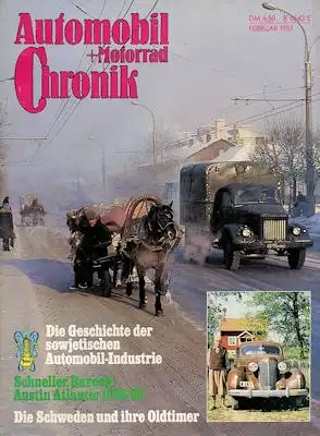 Automobil und Motorrad Chronik 1981 Heft 2