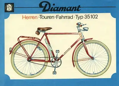 Diamant Fahrrad Prospekt 1968