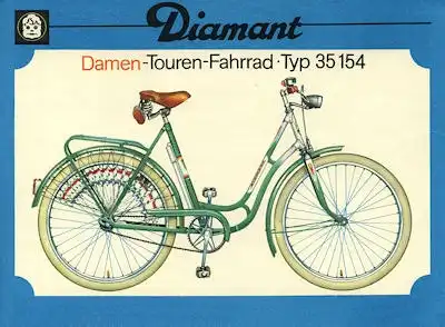 Diamant Fahrrad Prospekt 1968