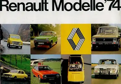 Renault Programm 1974