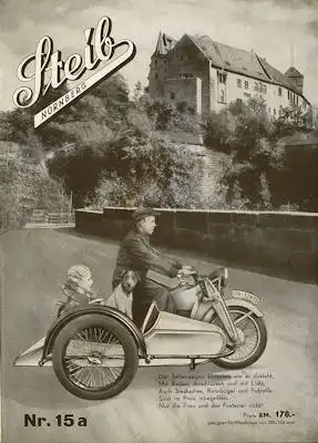 Steib Seitenwagen Programm ca. 1933