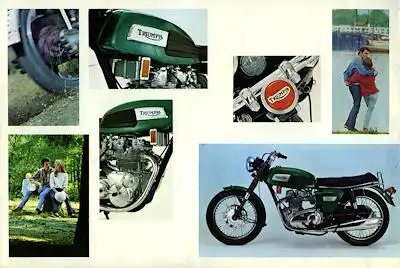 Triumph Trident Prospekt ca. 1968