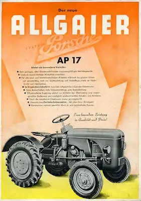 Allgaier AP 17 Prospekt 11.1950