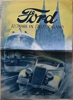 Ford 10 Jahre in Deutschland 1936
