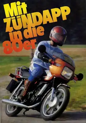Zündapp Programm 9.1980