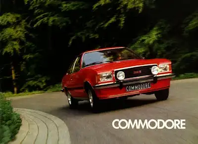 Opel Commodore Prospekt 7.1973 f
