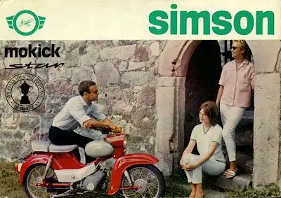 Simson Mokick Star SR 4-2 Prospekt 1964