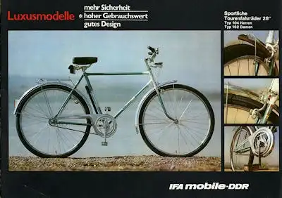 Mifa Fahrrad Programm 1982