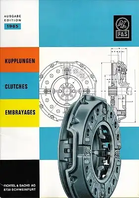 Sachs Kupplungen Prospekt 1965