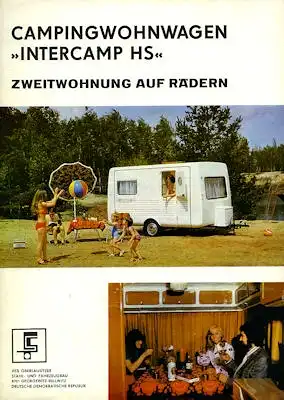 Wohnwagen Intercamp HS Prospekt 1974