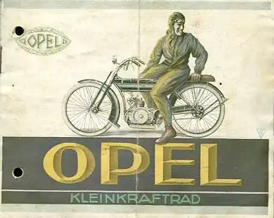 Opel Kleinkraftrad Prospekt 10.1924
