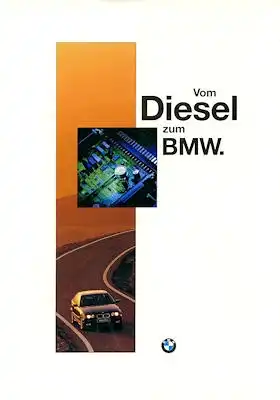 BMW Diesel Prospekt 1995