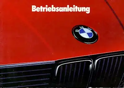 BMW 3er Mappe mit Bedienungsanleitung 8.1990