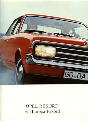 Opel Rekord C Prospekt 5.1967