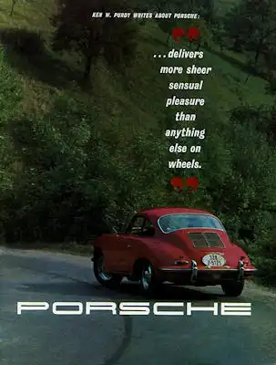 Porsche 356 B Prospekt ca. 1962 e