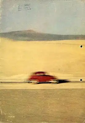 VW Käfer Prospekt 8.1966