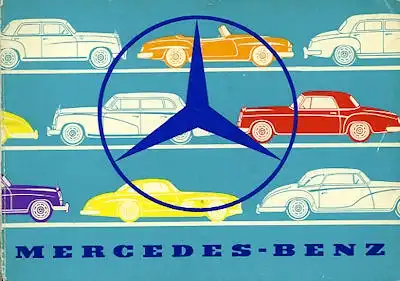 Mercedes-Benz Programm ca. 1956 Reprint