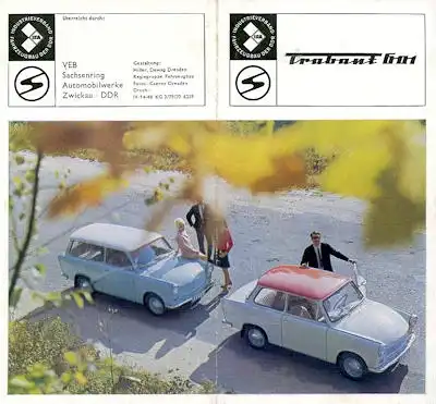 Trabant 601 Prospekt 1970