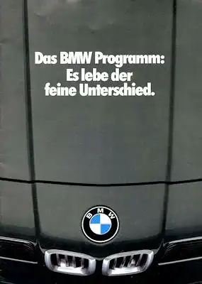 BMW Programm 1980