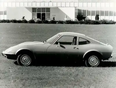 Opel GT Werksfoto ca. 1970