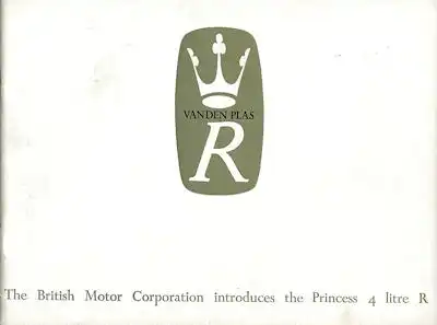Vanden Plas Princess 4 Litre R Prospekt 1964 e