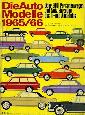 Auto Modelle 1965/66 Nr. 9