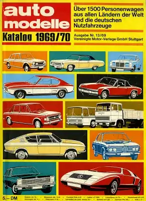 Auto Modelle 1969/70 Nr.13