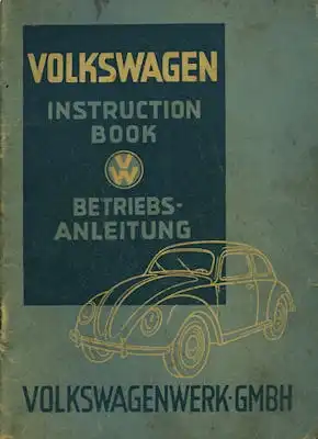 VW Käfer Bedienungsanleitung 9.1948