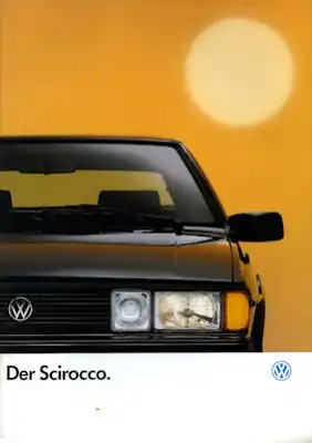 VW Scirocco 2 Prospekt 1.1991