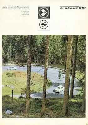 Trabant 601 Prospekt 1974