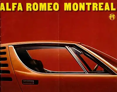 Alfa-Romeo Montreal Prospekt ca. 1973