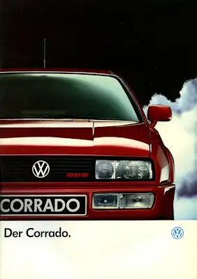 VW Corrado Prospekt 8.1990