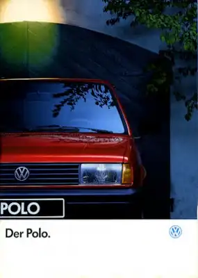 VW Polo 2 Facelift Prospekt 8.1993