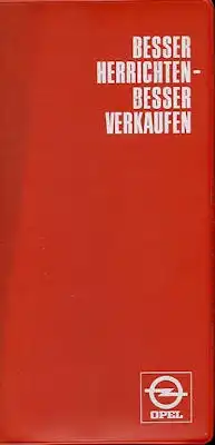 Opel Verkäufer-Handbuch für Gebrauchte 1971