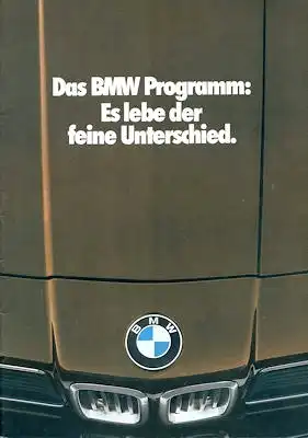 BMW Programm 1977