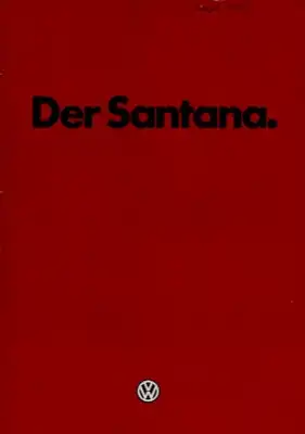 VW Santana Prospekt 8.1983