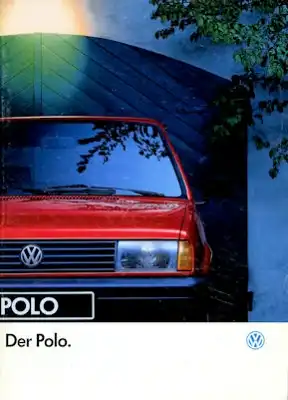 VW Polo 2 Facelift Prospekt 1.1992