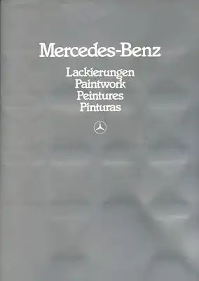 Mercedes-Benz Farben 5.1984