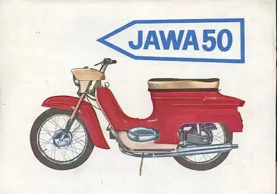 Jawa 50 Prospekt ca. 1970