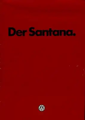 VW Santana Prospekt 1.1982