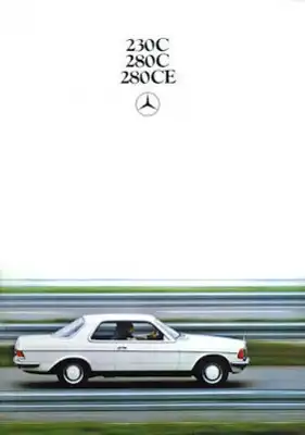 Mercedes-Benz 230C 280C 280CE Prospekt 1978