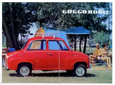 BMW Glas Goggomobil Prospekt 9.1967