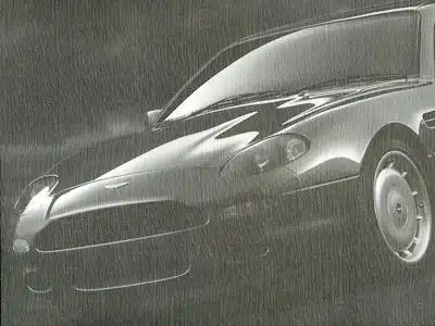 Aston Martin DB 7 Prospekt ca. 1994
