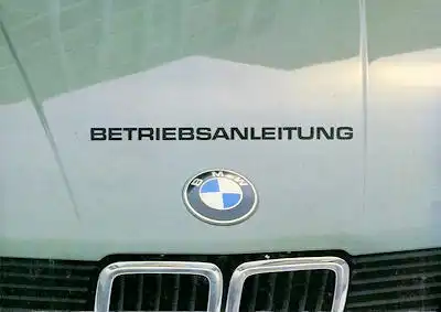BMW 518 520i 525e 525i 528i 524td Mappe mit Bedienungsanleitung 1983