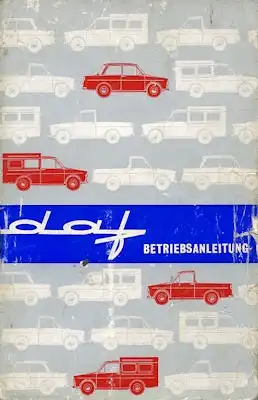 Daf Bedienungsanleitung 9.1963