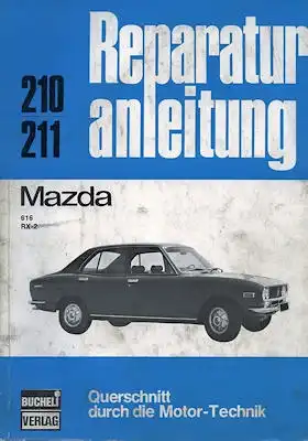 Mazda 616 / RX 2 Reparaturanleitung 1970er Jahre