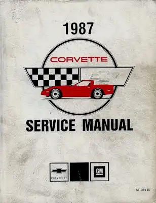 Chevrolet Corvette Reparaturanleitung 1987