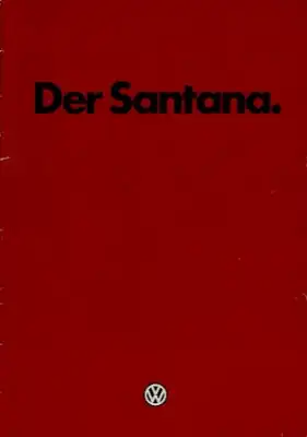 VW Santana Prospekt 1.1983